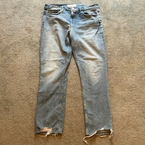 MOTHER demon jeans flirt fray I confess 31